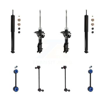 Front Rear Suspension Strut Shock & TOR sway Bar Link Kit For Ford Mustang KSS-108188
