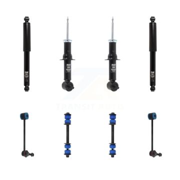 Front Rear Strut Shock & TOR Bar Link Kit For Chevrolet Avalanche GMC Tahoe Yukon XL KSS-108190
