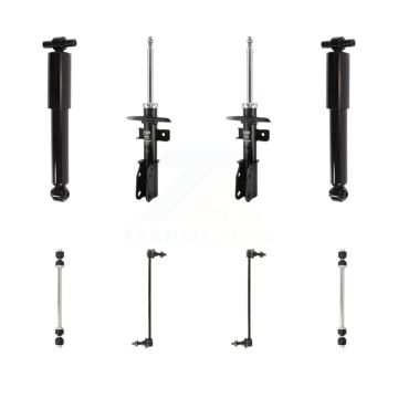 Front Rear Strut Shock & TQ sway Bar Link Kit For GMC Acadia Buick Enclave Chevrolet KSS-108194
