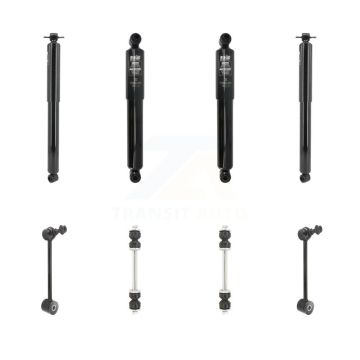 Front Rear Suspension Shock & TQ sway Bar Link Kit For 2000 GMC Yukon 4WD with 5.7L KSS-108271