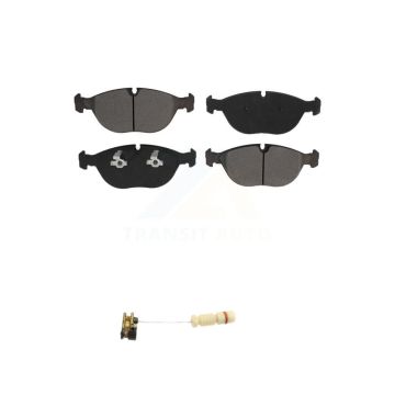 Front Semi-Metallic Brake Pads Wear Sensor Kit For Mercedes-Benz E430 SLK32 AMG E55 CLK55 KSW-100307