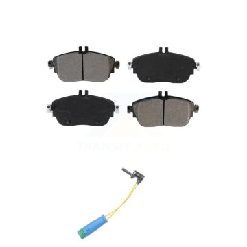Front Semi-Metallic Disc Brake Pad Wear Sensor Kit For Mercedes-Benz GLA250 CLA250 B250 B KSW-100321