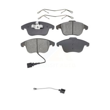 Front Semi-Metallic Disc Brake Pads & Extra Wear Sensor Kit For Volkswagen Tiguan Limited KSW-100330