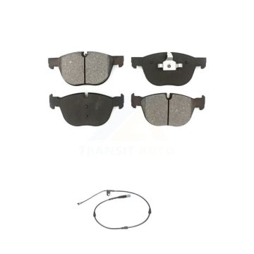 Front Semi-Metallic Disc Brake Pads And Wear Sensors Kit For BMW X5 X6 KSW-100352