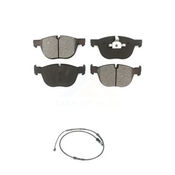 Front Semi-Metallic Disc Brake Pads And Wear Sensors Kit For 2017 BMW X4 M40i KSW-100353