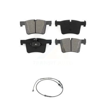 Front Semi-Metallic Disc Brake Pads And Wear Sensors Kit For BMW X3 X4 KSW-100354