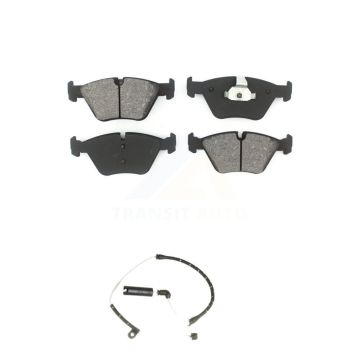 Front Semi-Metallic Disc Brake Pads And Wear Sensors Kit For BMW Z4 KSW-100370
