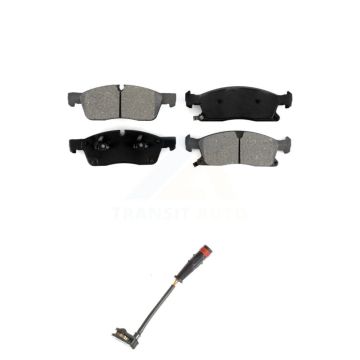 Front Semi-Metallic Disc Brake Pads Wear Sensor Kit For Mercedes-Benz ML350 GLE350 GLE400 KSW-100374