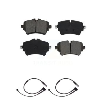 Front Semi-Metallic Disc Brake Pads And Wear Sensors Kit For Mini Cooper KSW-100398