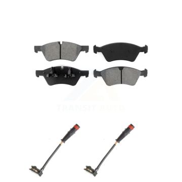 Front Semi-Metallic Brake Pads & Wear Sensor Kit For Mercedes-Benz ML350 R350 GL450 ML500 KSW-100435