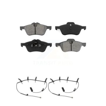 Front Semi-Metallic Disc Brake Pads And Wear Sensors Kit For Mini Cooper KSW-100439