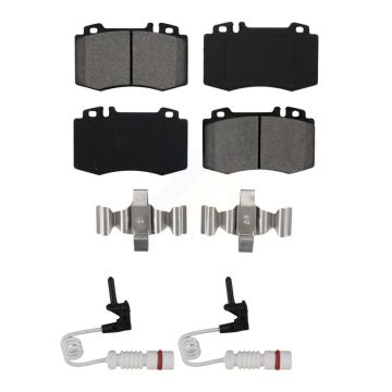 Front Semi-Metallic Disc Brake Pad Wear Sensor Kit For Mercedes-Benz ML500 ML430 ML55 AMG KSW-100464