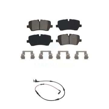 Rear Semi-Metallic Disc Brake Pads & Wear Sensor Kit For Land Rover Range Sport Discovery KSW-100491