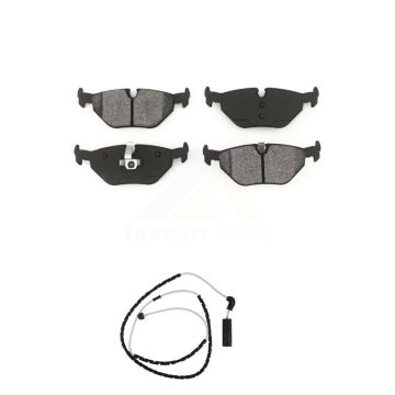 Rear Semi-Metallic Disc Brake Pads And Wear Sensors Kit For BMW Z4 KSW-100498