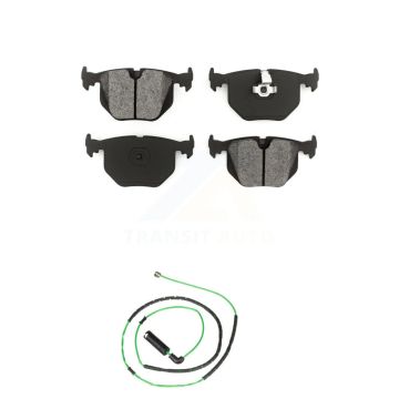 Rear Semi-Metallic Disc Brake Pad Wear Sensor Kit For BMW Z4 M Roadster Coupe with 3.2L KSW-100499