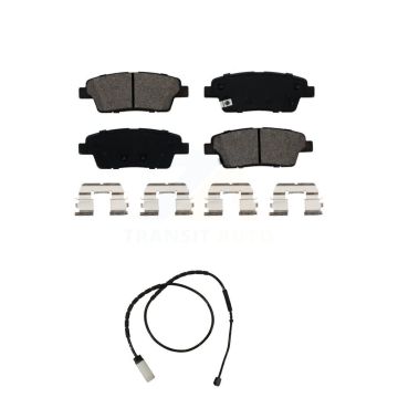 Rear Semi-Metallic Disc Brake Pads And Wear Sensor Kit For Mini Cooper Countryman Paceman KSW-100500