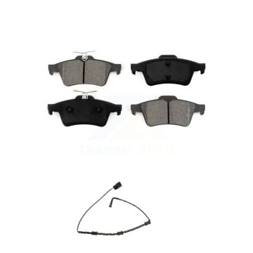 Rear Semi-Metallic Disc Brake Pads And Wear Sensors Kit For Jaguar XJ From VIN #V90866 KSW-100508