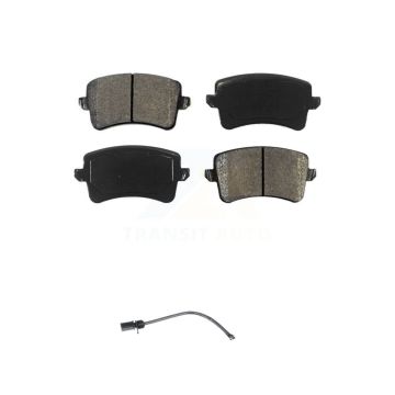 Rear Semi-Metallic Disc Brake Pads And Wear Sensors Kit For 2015 Audi Q5 KSW-100523