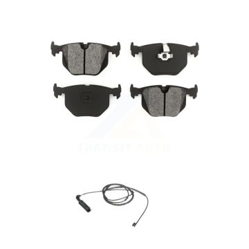 Rear Semi-Metallic Disc Brake Pads And Wear Sensors Kit For BMW 330Ci 330i 330xi 3.0L KSW-100528