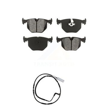 Rear Semi-Metallic Disc Brake Pads And Wear Sensors Kit For 2005 BMW 330xi 3.0L KSW-100533
