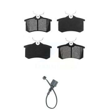 Rear Semi-Metallic Disc Brake Pads And Wear Sensors Kit For 2003-2006 Audi TT 1.8L KSW-100538