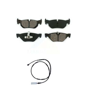 Rear Semi-Metallic Disc Brake Pads And Wear Sensors Kit For BMW 328i xDrive 128i KSW-100545