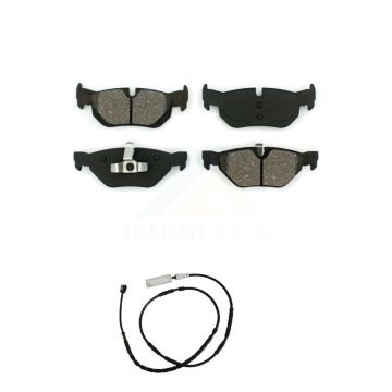 Rear Semi-Metallic Disc Brake Pads And Wear Sensors Kit For BMW X1 KSW-100546