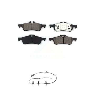 Rear Semi-Metallic Disc Brake Pads And Wear Sensors Kit For Mini Cooper KSW-100549