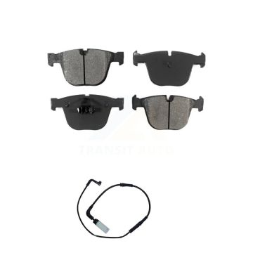 Rear Semi-Metallic Disc Brake Pad Wear Sensor Kit For BMW 650i 645Ci 550i M5 M6 545i 535i KSW-100574