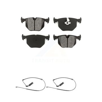 Rear Semi-Metallic Disc Brake Pads And Wear Sensors Kit For 2000-2006 BMW X5 KSW-100583