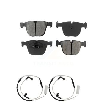 Rear Semi-Metallic Brake Pad & Wear Sensor Kit For BMW 750i 750Li 745i 745Li 760Li Alpina KSW-100593
