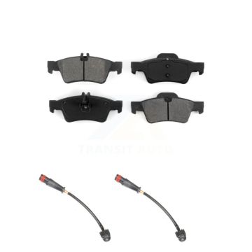 Rear Semi-Metallic Disc Brake Pads And Wear Sensors Kit For Mercedes-Benz SL63 AMG SL65 KSW-100613