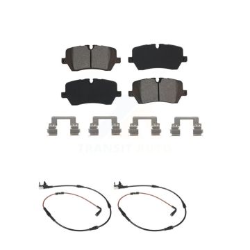 Rear Semi-Metallic Disc Brake Pads & Wear Sensor Kit For Land Rover Range Sport Discovery KSW-100620