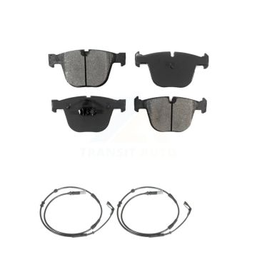 Rear Semi-Metallic Disc Brake Pads And Wear Sensors Kit For BMW 750i 750Li KSW-100644