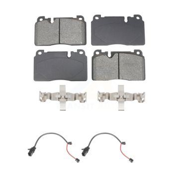 Front Semi-Metallic Disc Brake Pads And Wear Sensors Kit For Audi Q5 KSW-100752