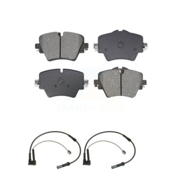 Front Semi-Metallic Brake Pad & Wear Sensor Kit For BMW X1 Mini Cooper Countryman X2 228i KSW-100767