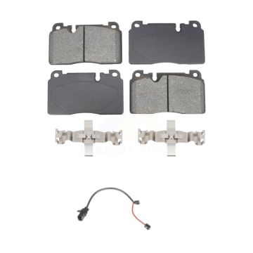 Front Semi-Metallic Disc Brake Pads And Wear Sensors Kit For Audi Q5 KSW-100777