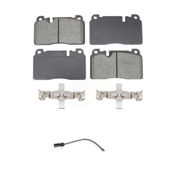 Front Semi-Metallic Disc Brake Pads And Wear Sensors Kit For Audi Q5 KSW-100778