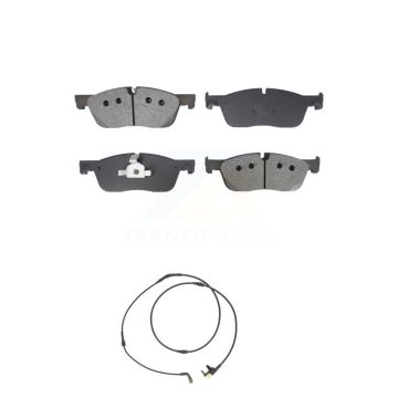 Front Semi-Metallic Brake Pads & Wear Sensor Kit For Jaguar F-Pace Land Rover Range Velar KSW-100792