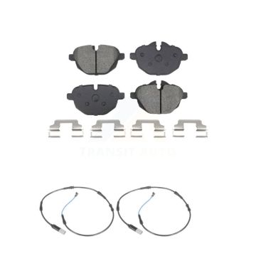 Rear Semi-Metallic Brake Pad Wear Sensor Kit For BMW 535i xDrive 528i 535d ActiveHybrid 5 KSW-100810