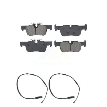 Rear Semi-Metallic Disc Brake Pads And Wear Sensors Kit For BMW i3 KSW-100812