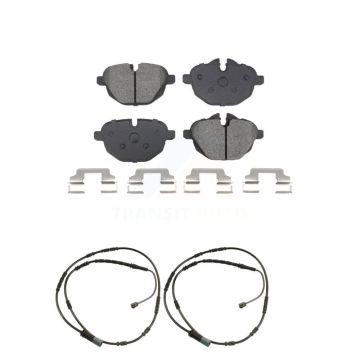 Rear Semi-Metallic Disc Brake Pads And Wear Sensors Kit For BMW i8 KSW-100814