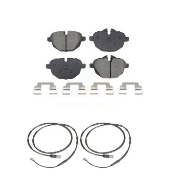 Rear Semi-Metallic Disc Brake Pads And Wear Sensors Kit For BMW Z4 KSW-100815