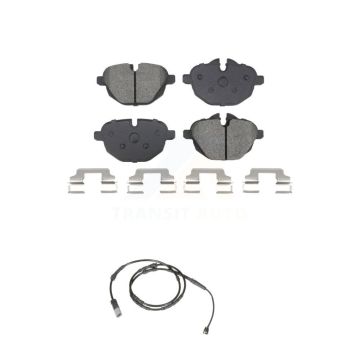 Rear Semi-Metallic Disc Brake Pads And Wear Sensors Kit For BMW X3 X4 KSW-100820