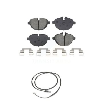 Rear Semi-Metallic Disc Brake Pads And Wear Sensors Kit For BMW Z4 KSW-100822