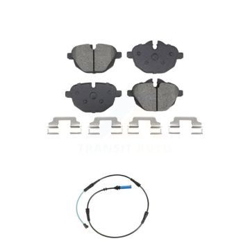 Rear Semi-Metallic Disc Brake Pads And Wear Sensors Kit For BMW 530i xDrive KSW-100824