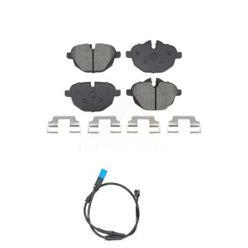 Rear Semi-Metallic Disc Brake Pads And Wear Sensors Kit For BMW X3 KSW-100825