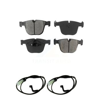 Rear Semi-Metallic Disc Brake Pads And Wear Sensors Kit For 2007-2010 BMW M5 KSW-100926