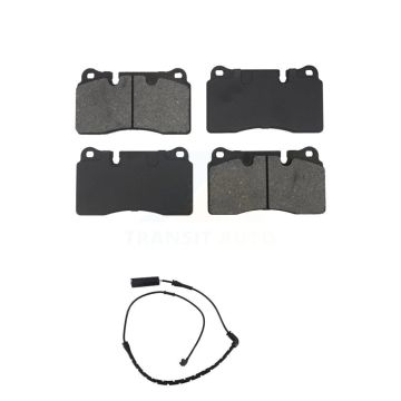 Front Semi-Metallic Brake Pad Wear Sensor Kit For Land Rover Range 4.2L with Supercharged KSW-100947