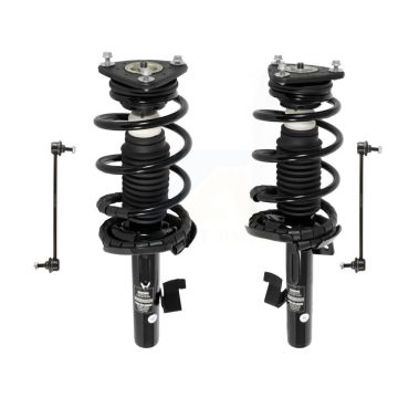 Front Complete Shock Assembly And TQ Link Kit For Mazda 3 Excludes MazdaSpeed Model KT7-100001